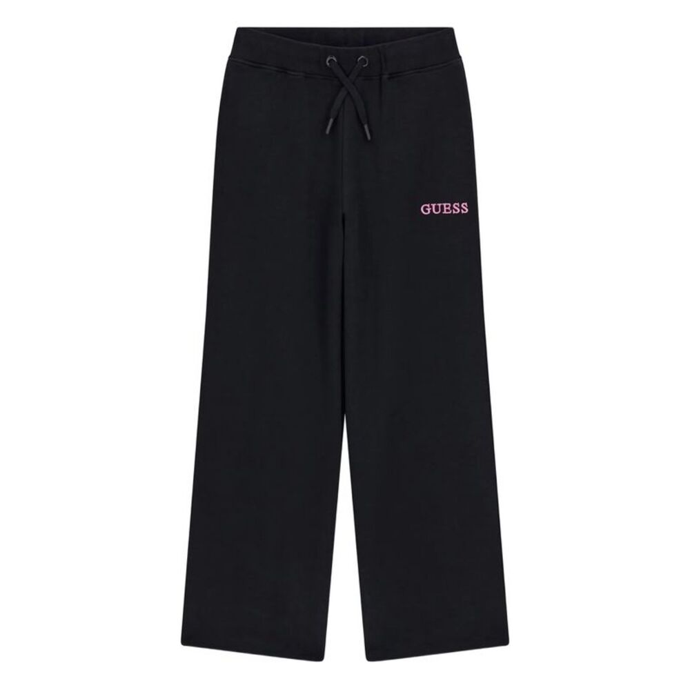 Guess Girls Wide Leg Sweatpants / Jet Black